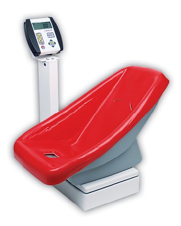 Scale Baby Scale Detecto® Digital Display 44 lbs. Capacity Blue / White Battery Operated Chair Platform Blue/White by Detecto  ID 8432-CH